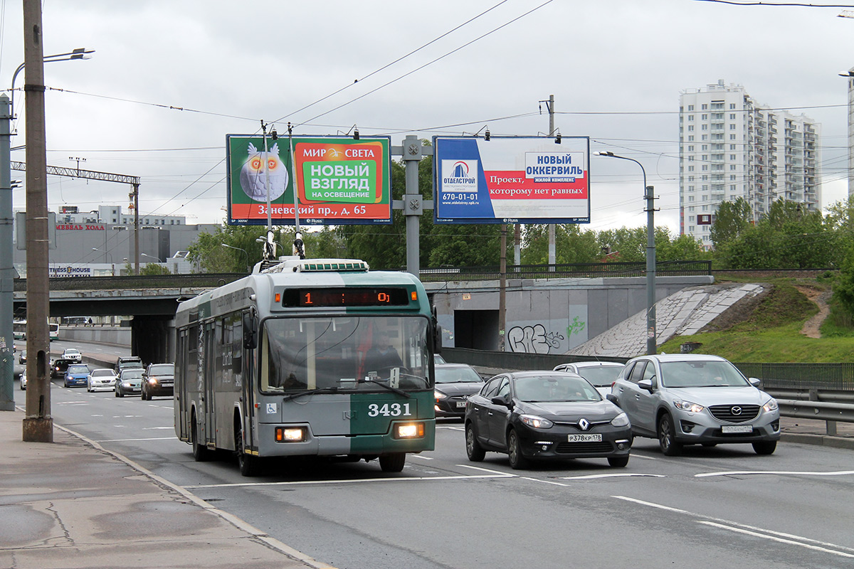 Санкт-Петербург, БКМ 321 № 3431