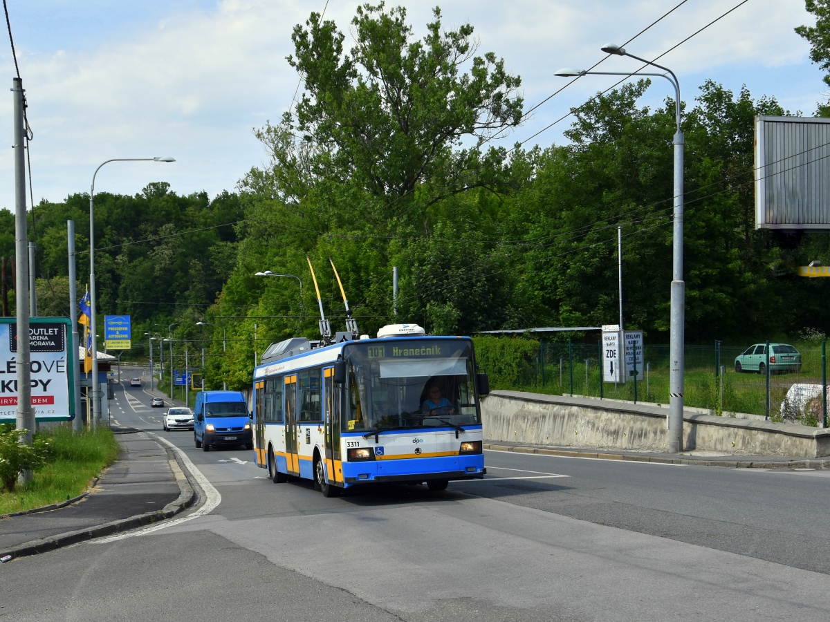 Острава, Škoda 21Tr № 3311