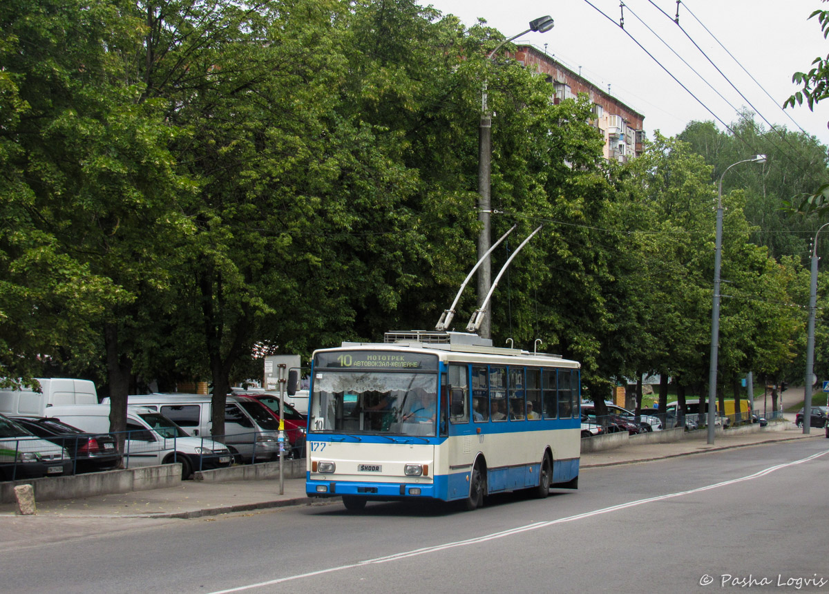 Рівне, Škoda 14Tr17/6M № 177