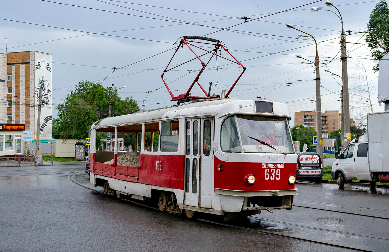 Самара, Tatra T3SU (двухдверная) № 639