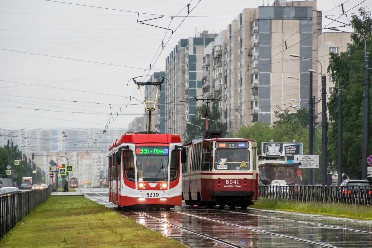 Санкт-Петербург, 71-631 № 5219; Санкт-Петербург, ЛВС-86К № 5041