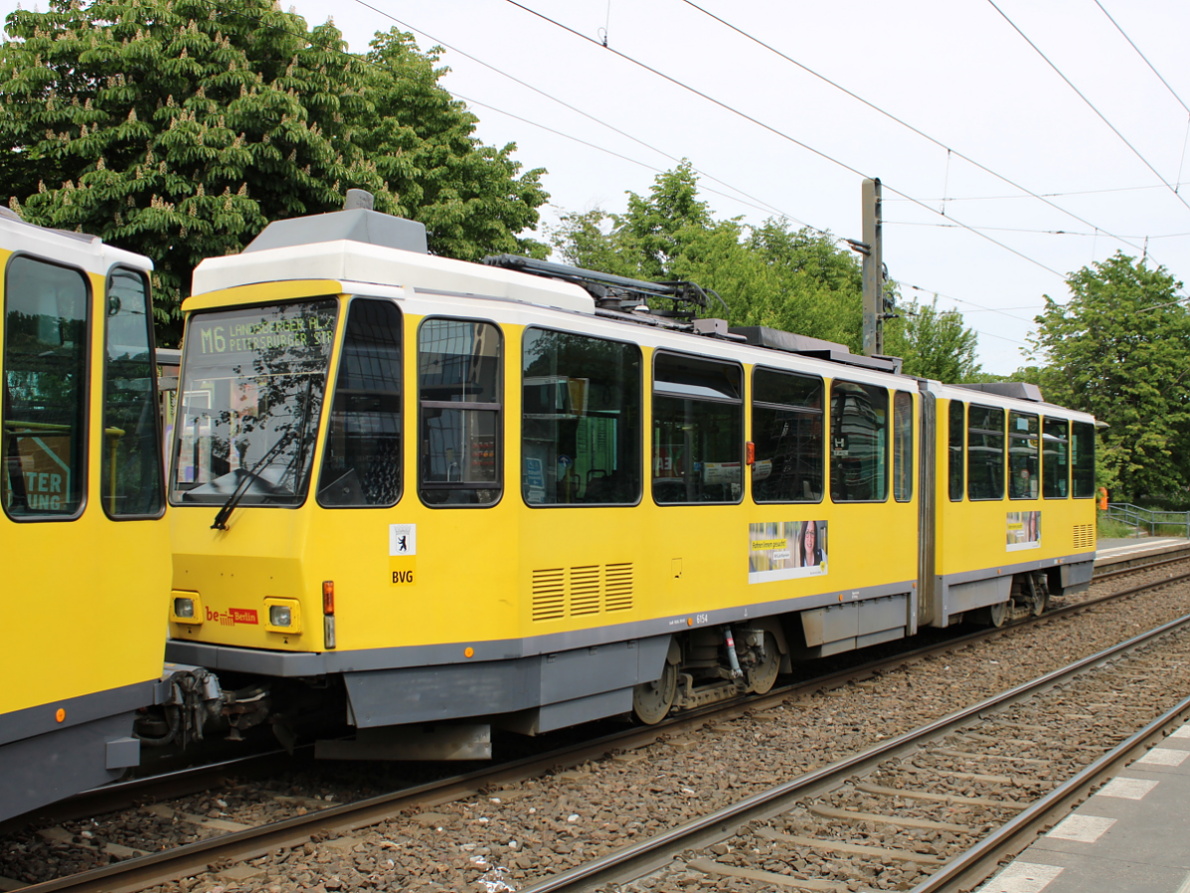 Berlin, Tatra KT4DM Nr 6154