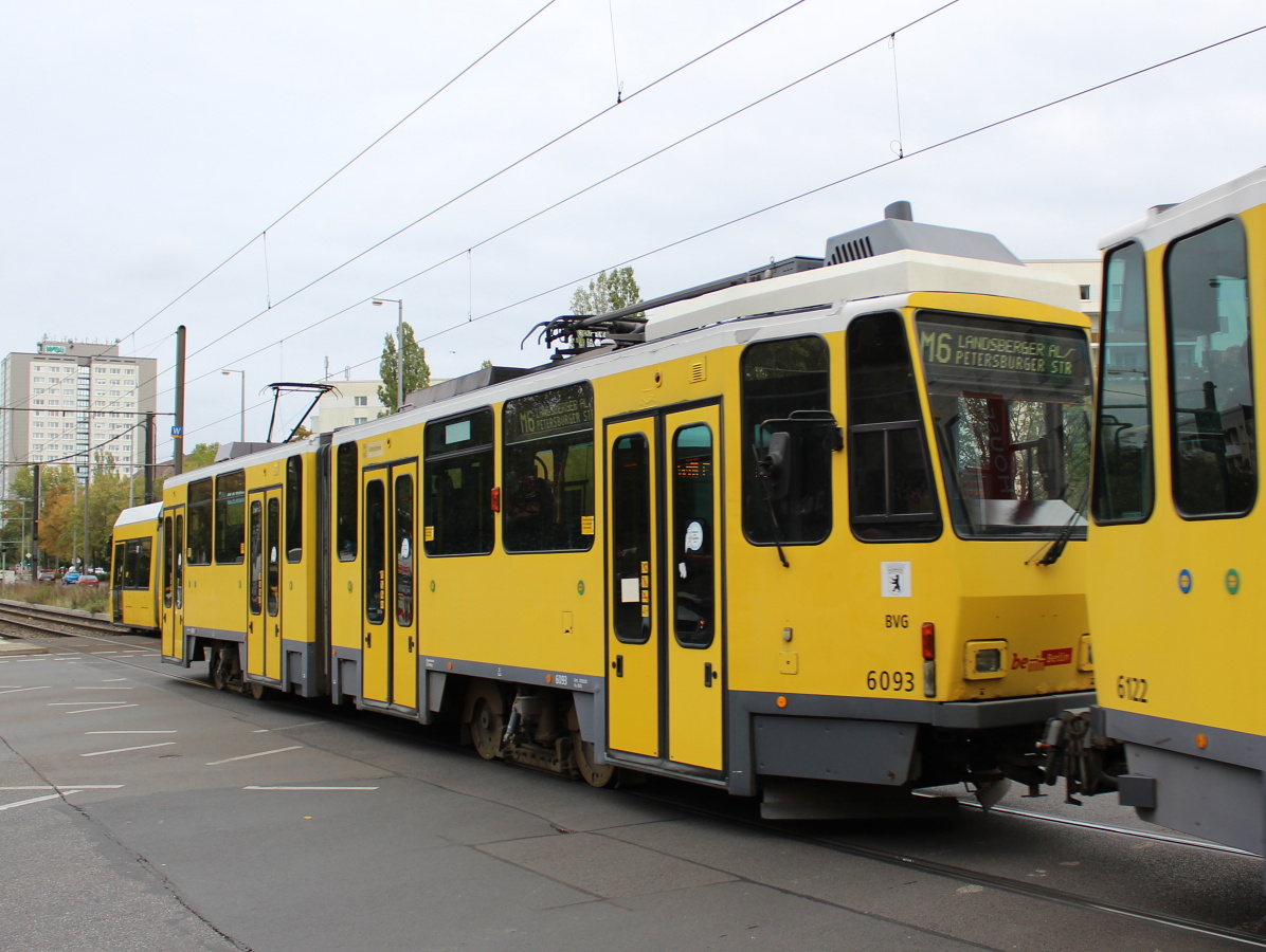 Берлин, Tatra KT4DM № 6093