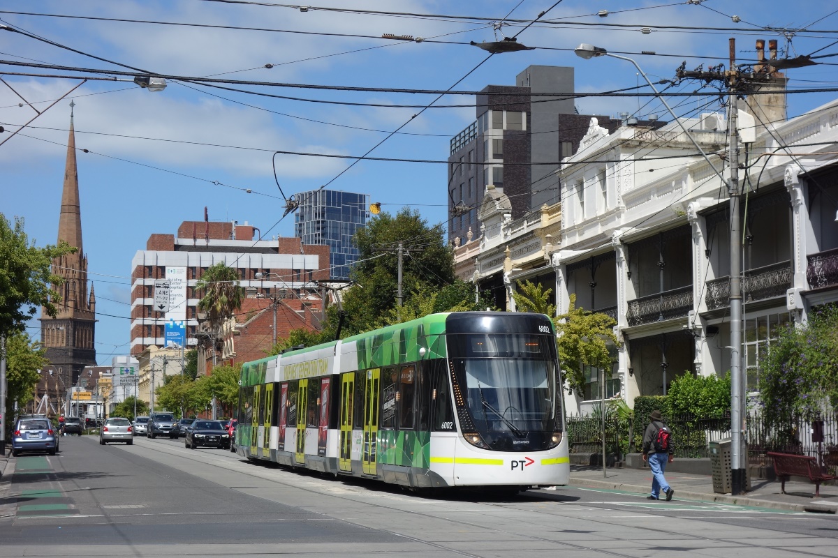 Мельбурн, Bombardier Flexity Swift E № 6002