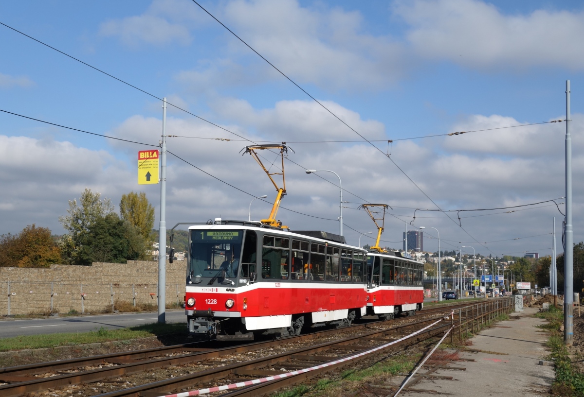 Брно, Tatra T6A5 № 1228