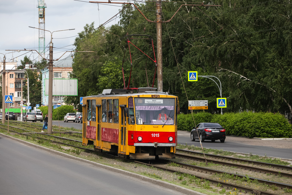 Барнаул, Tatra T6B5SU № 1015