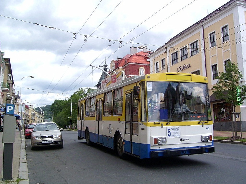 Марианске-Лазне, Škoda 14Tr11/6 № 45