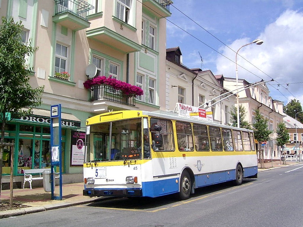 Марианске-Лазне, Škoda 14Tr11/6 № 45