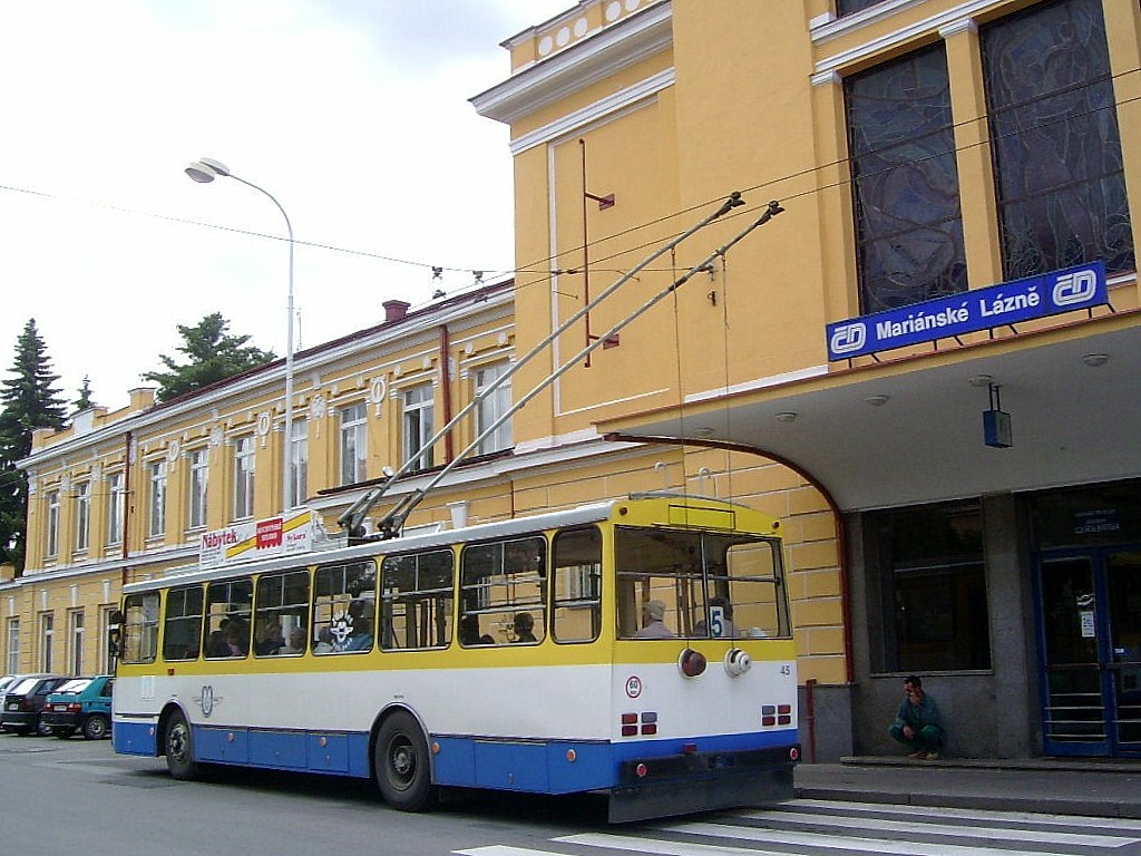 Марианске-Лазне, Škoda 14Tr11/6 № 45