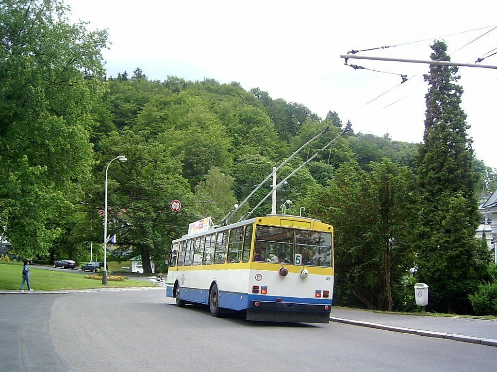 Марианске-Лазне, Škoda 14Tr11/6 № 45