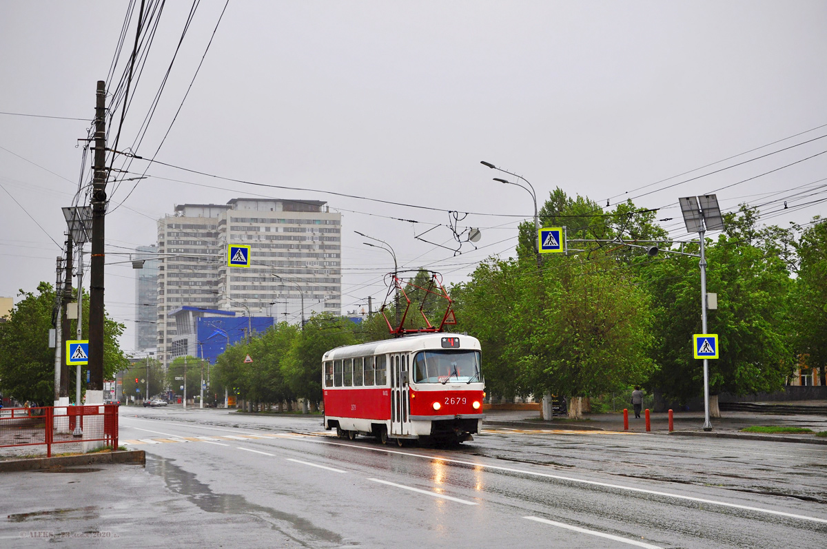 Волгоград, Tatra T3SU (двухдверная) № 2679