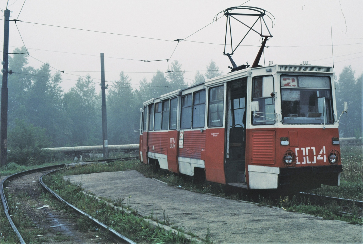 Усолье-Сибирское, 71-605 (КТМ-5М3) № 004; Усолье-Сибирское — Закрытая линия на ХФК; Усолье-Сибирское — Старые фотографии