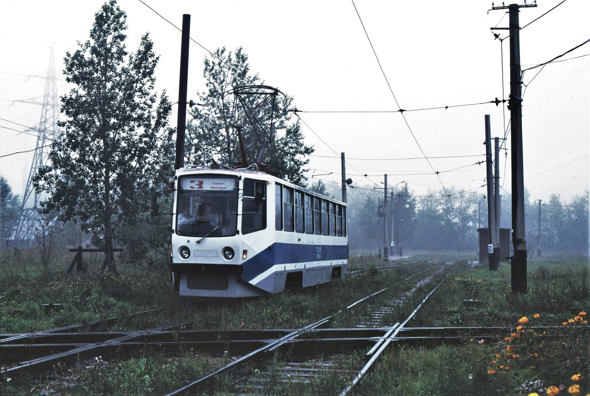 Усолье-Сибирское, 71-608КМ № 047; Усолье-Сибирское — Закрытая линия на ХФК; Усолье-Сибирское — Трамвайные линии и инфраструктура