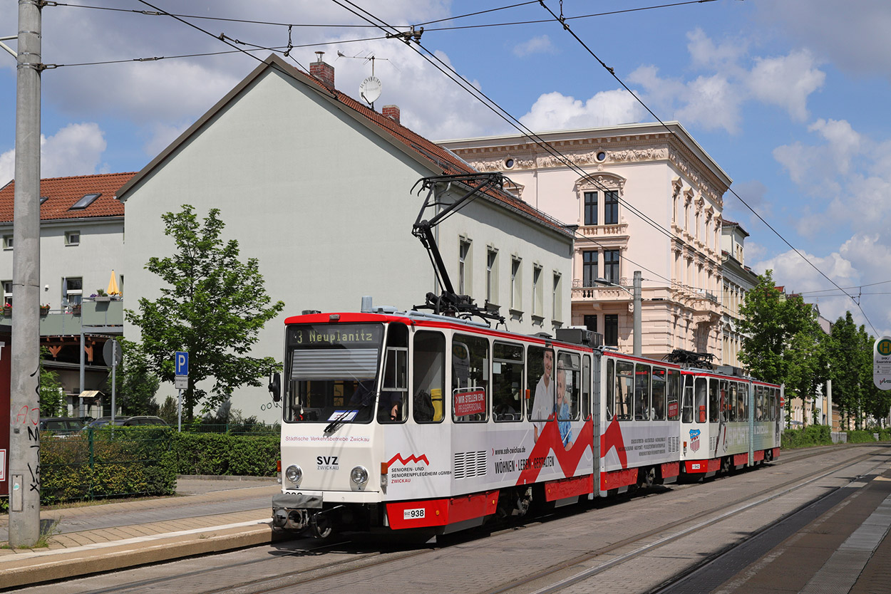 Zwickau, Tatra KT4DMC № 938 Zwickau, Tatra KT4DMC № 938