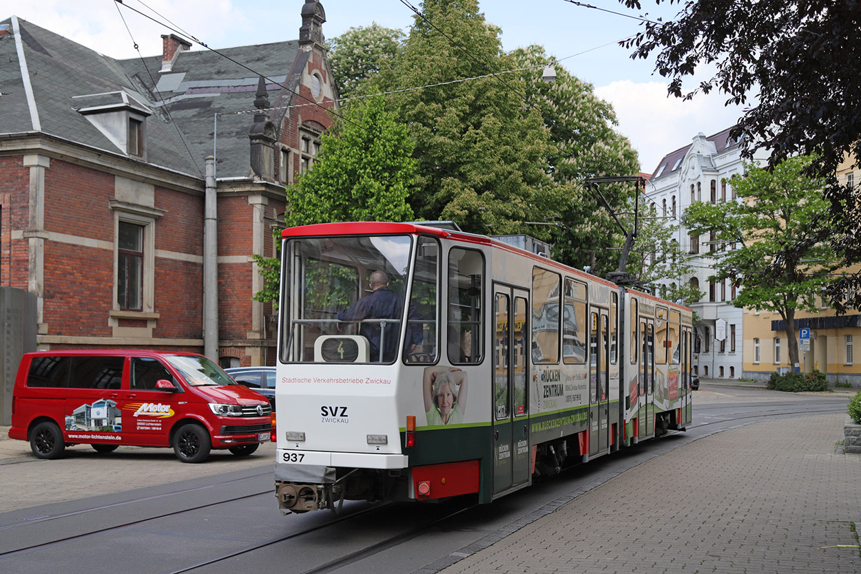 Цвиккау, Tatra KT4DMC № 937