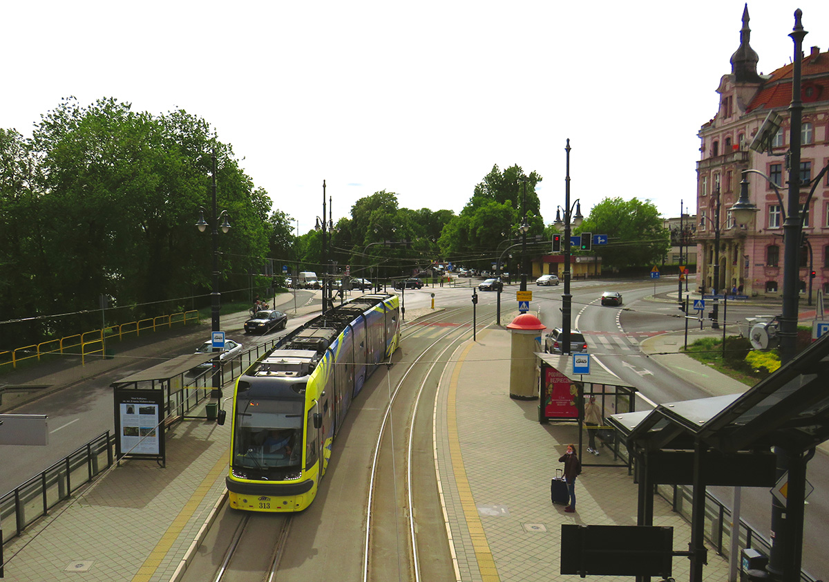 Торунь, PESA Swing 122NbTDuo № 313