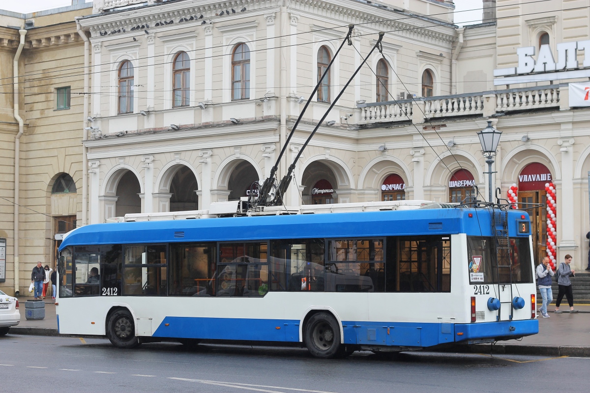 Санкт-Петербург, БКМ 321 № 2412