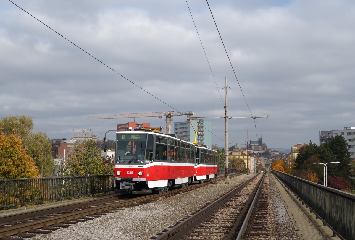 Брно, Tatra T6A5 № 1228