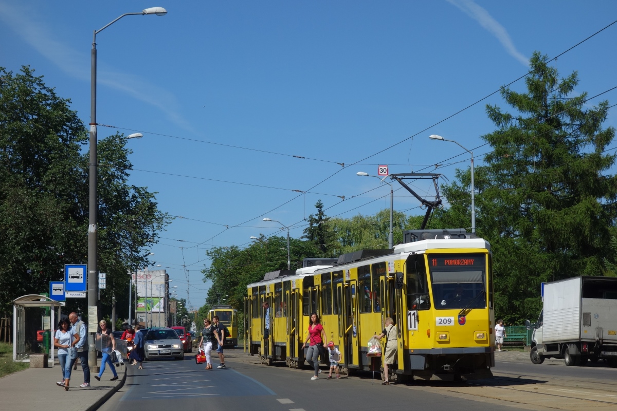 Щецин, Tatra T6A2M № 209