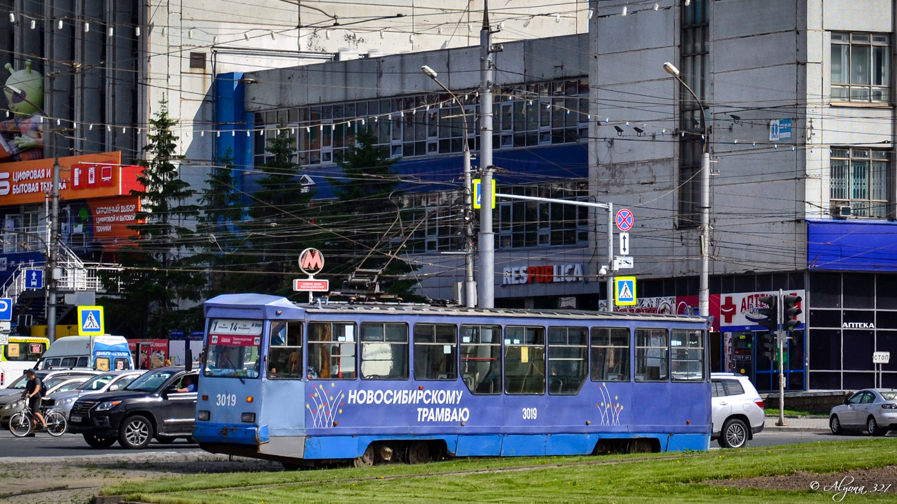 Новосибирск, 71-605 (КТМ-5М3) № 3019