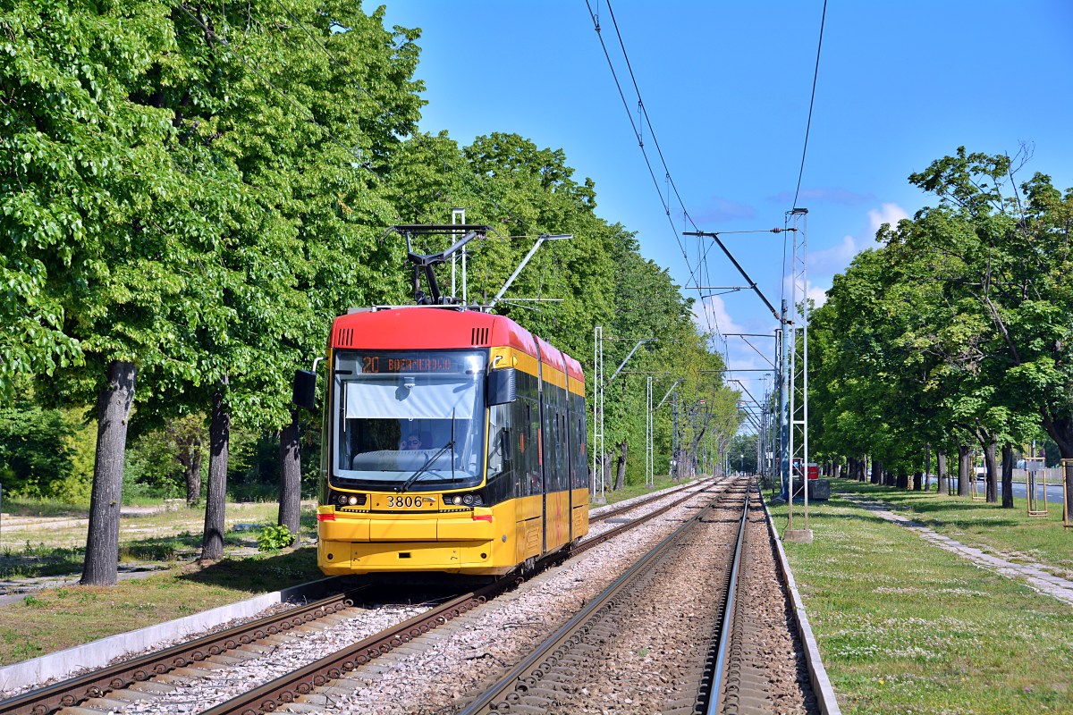 Варшава, PESA Jazz 134N № 3806