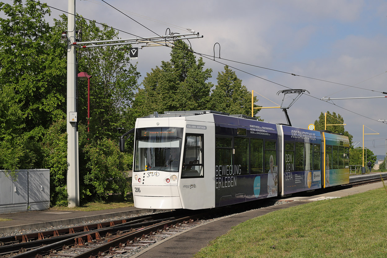 Гера, Alstom NGT8G № 206 Гера, Alstom NGT8G № 206