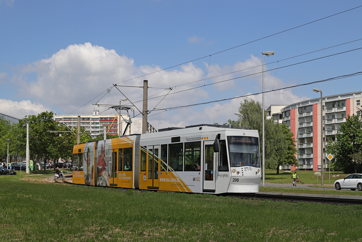 Гера, Alstom NGT8G № 208