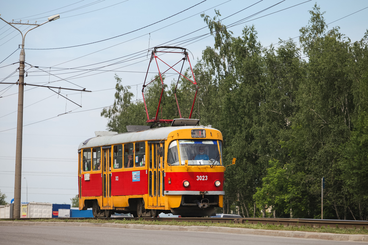 Барнаул, Tatra T3SU № 3023