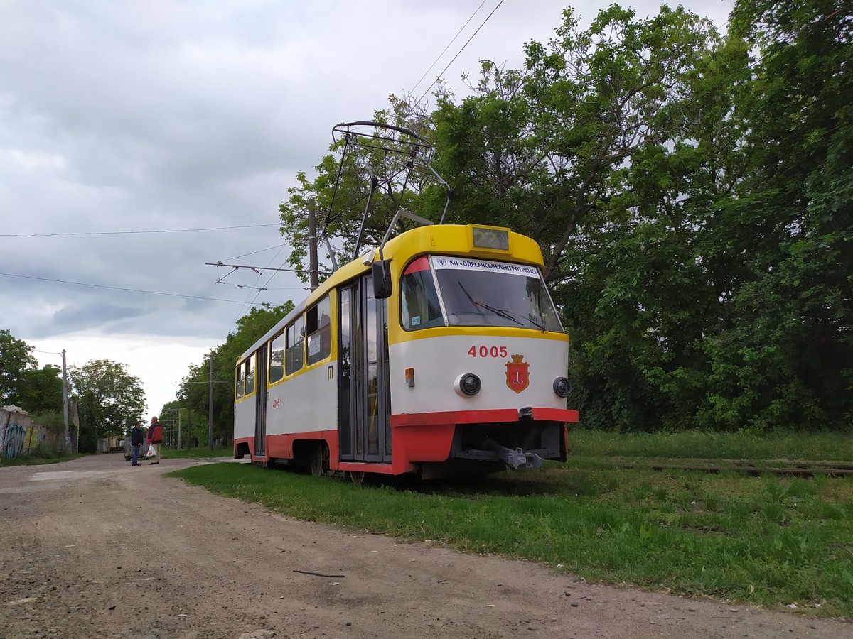 Одесса, Tatra T3R.P № 4005