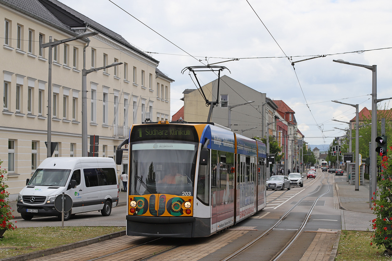 Нордхаузен, Siemens Combino Duo № 203