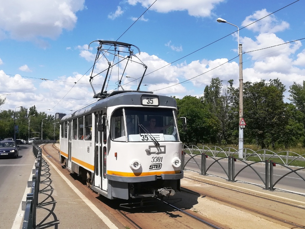 Бухарест - Илфов, Tatra T4R № 3381