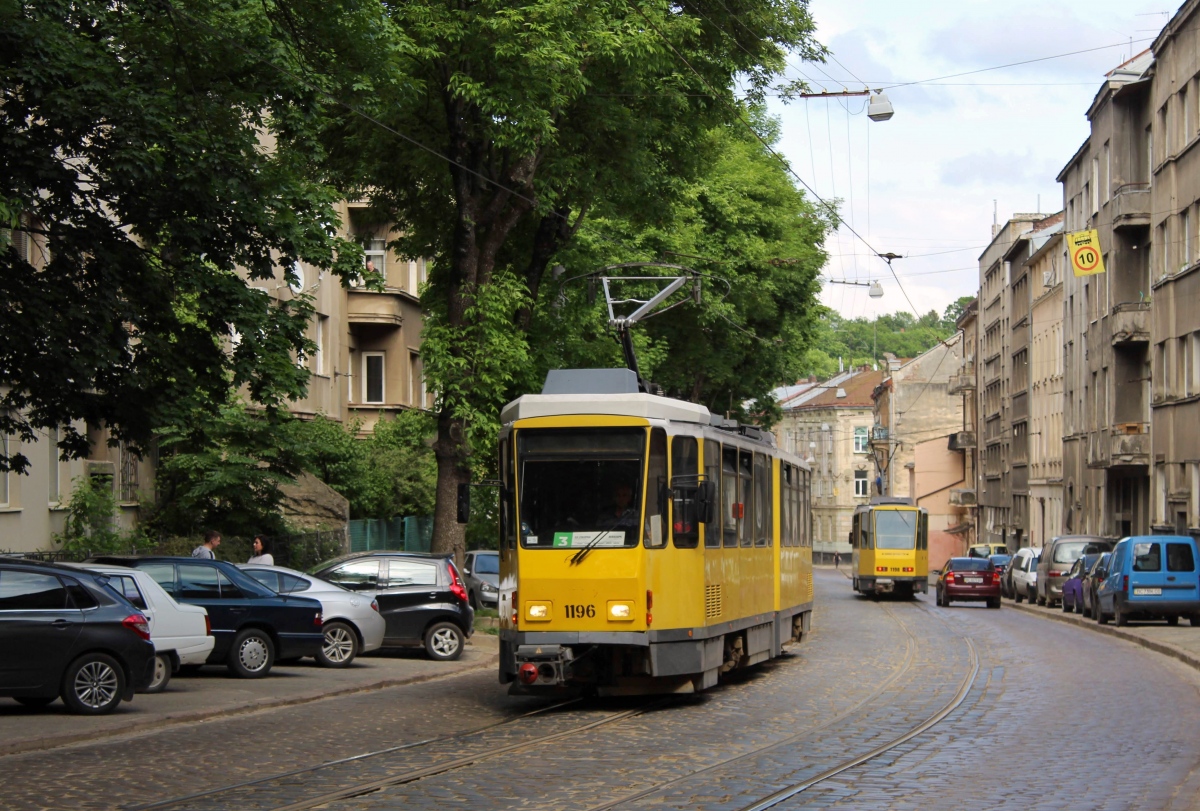Léopol, Tatra KT4DM N°. 1196