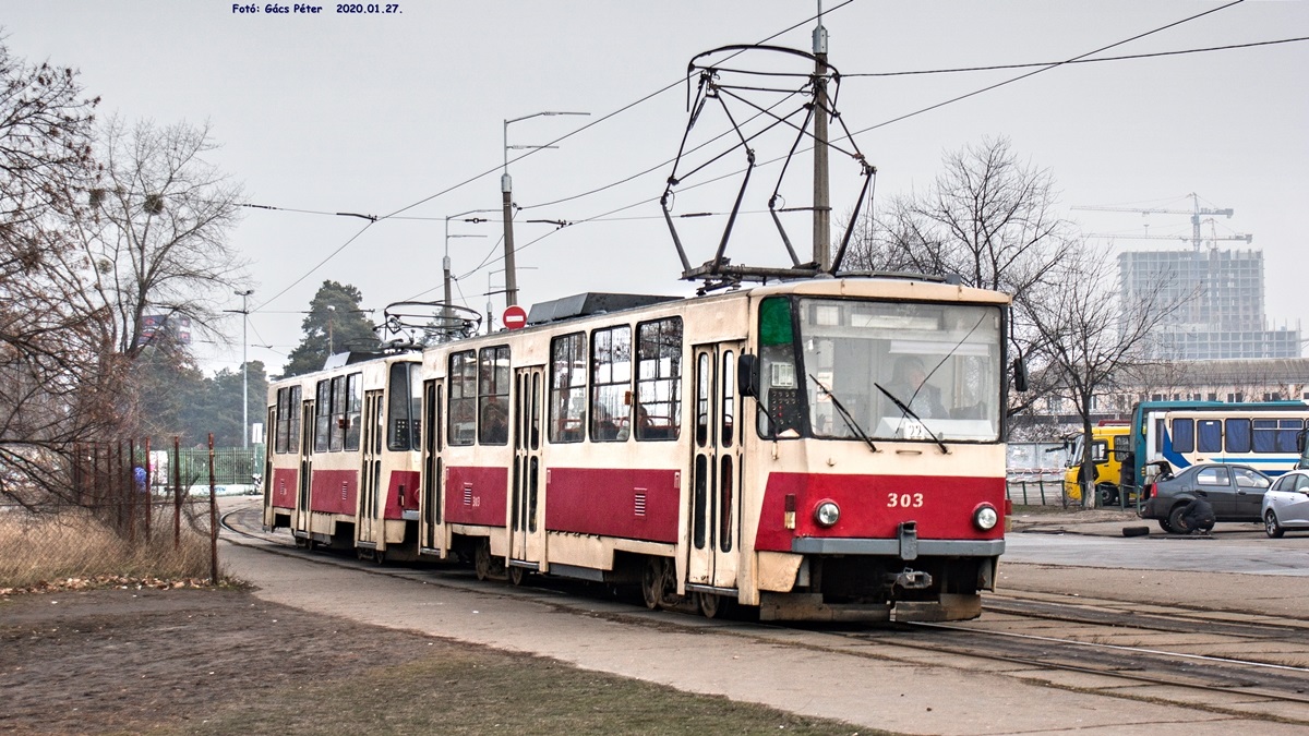 Киев, Tatra T6B5SU № 303