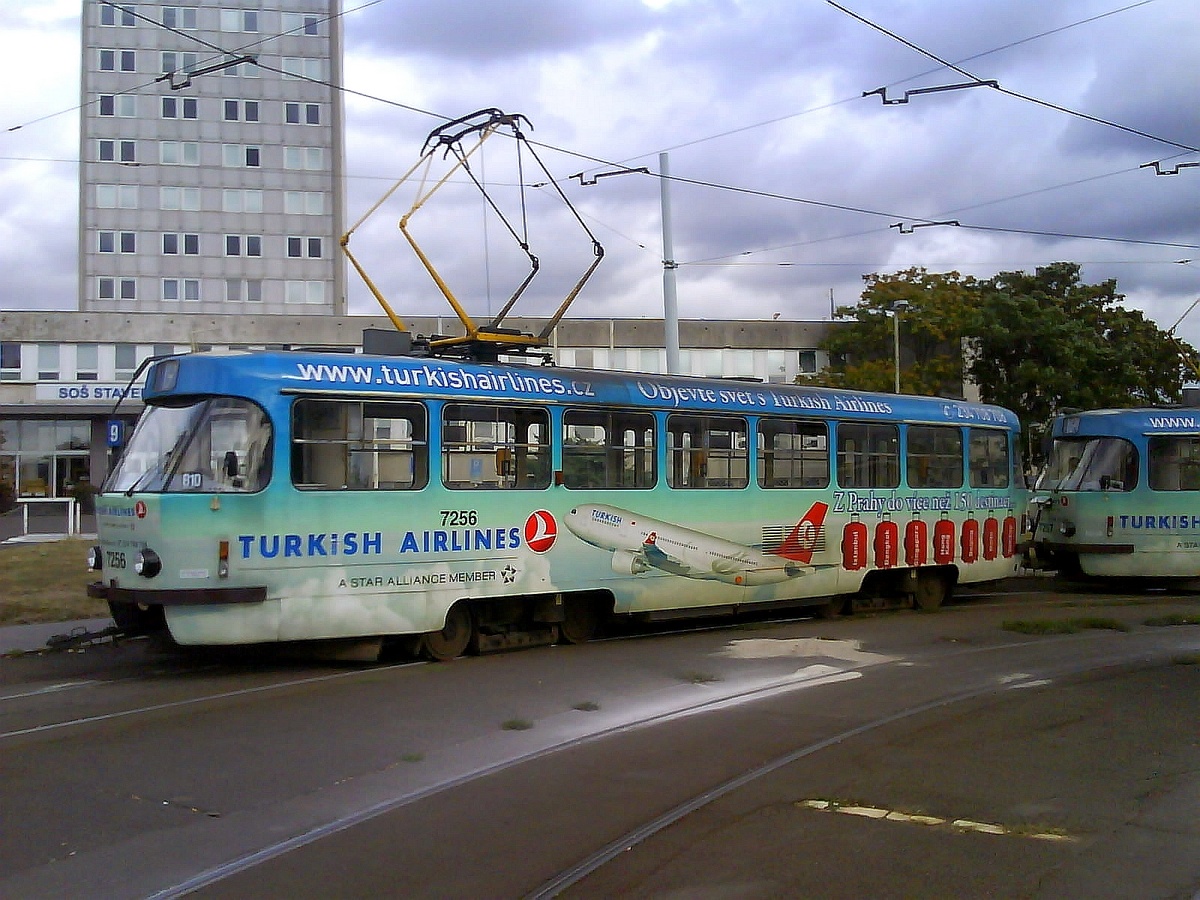 Прага, Tatra T3SUCS № 7256