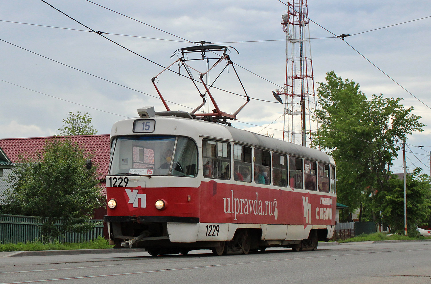 Ульяновск, Tatra T3SU № 1229