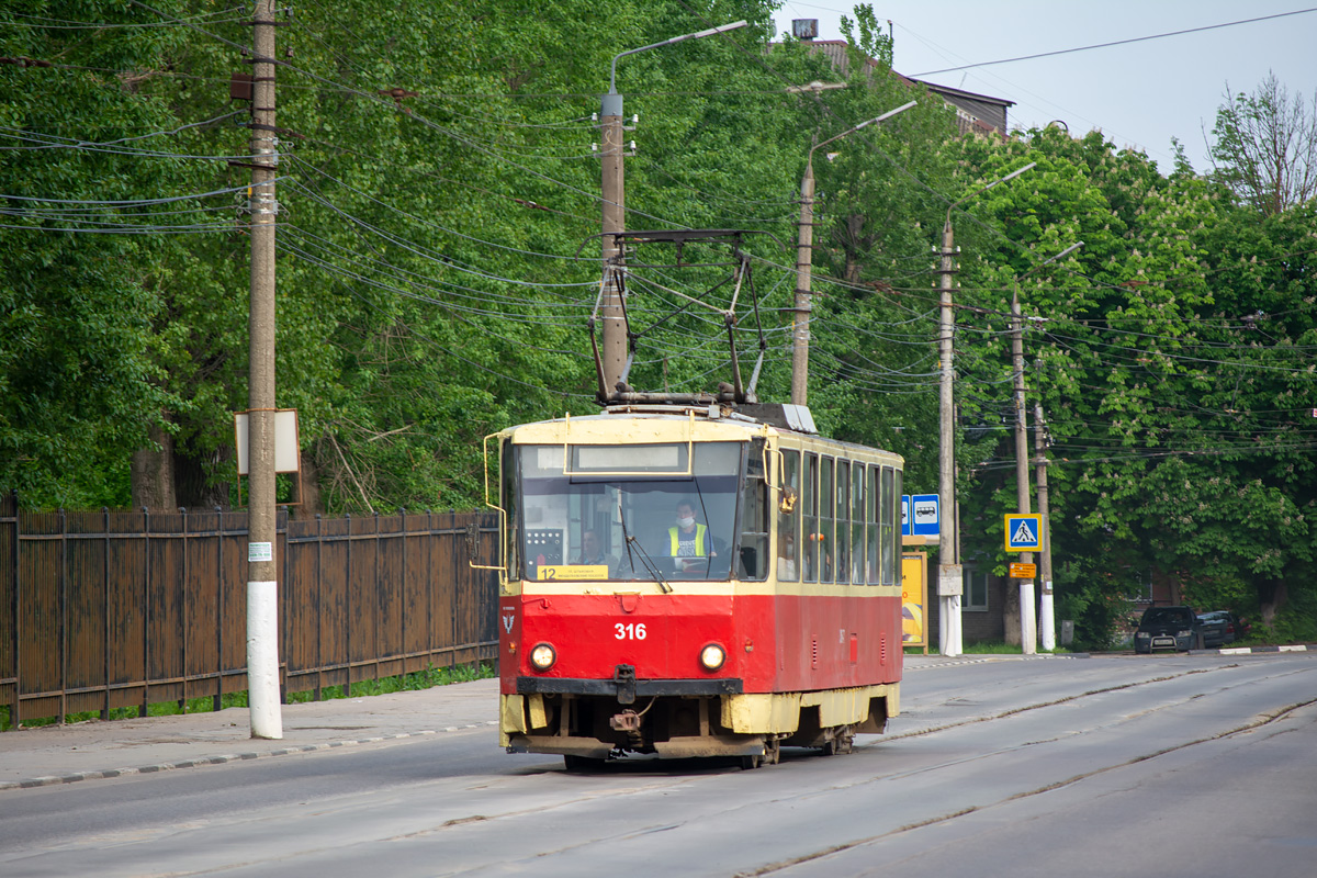 Тула, Tatra T6B5SU № 316