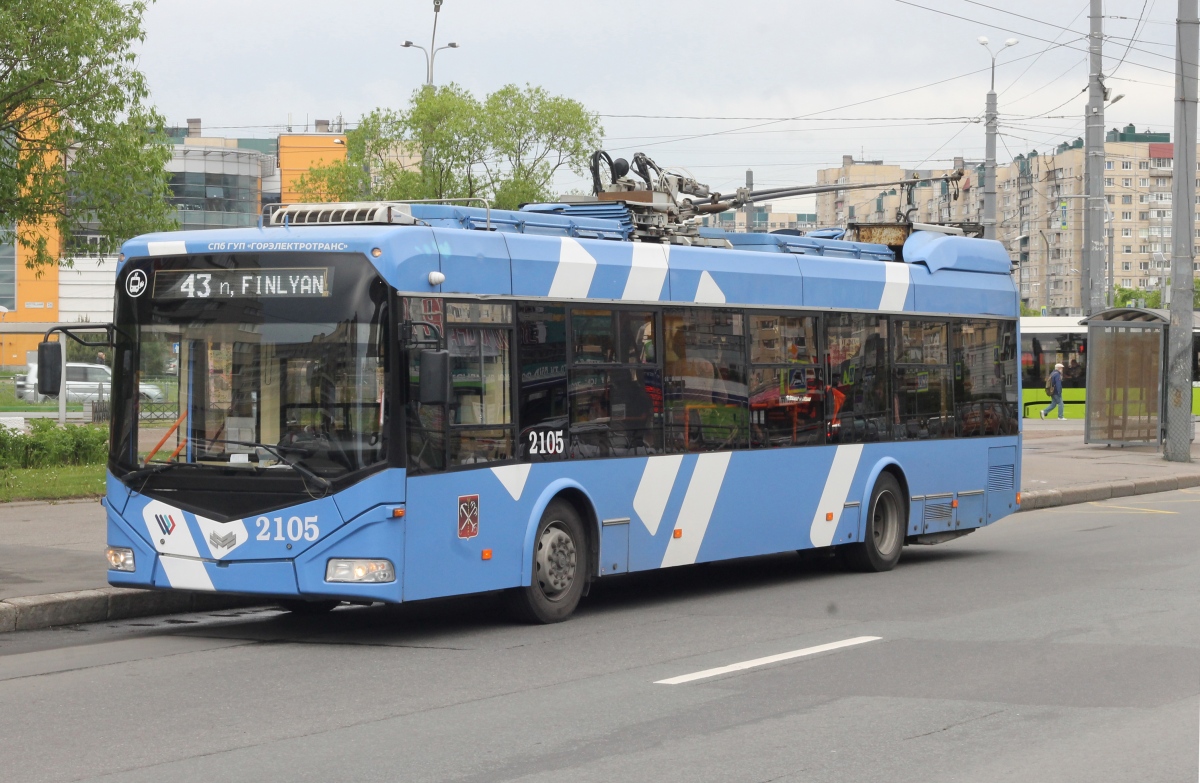 Petrohrad, BKM 32100D č. 2105