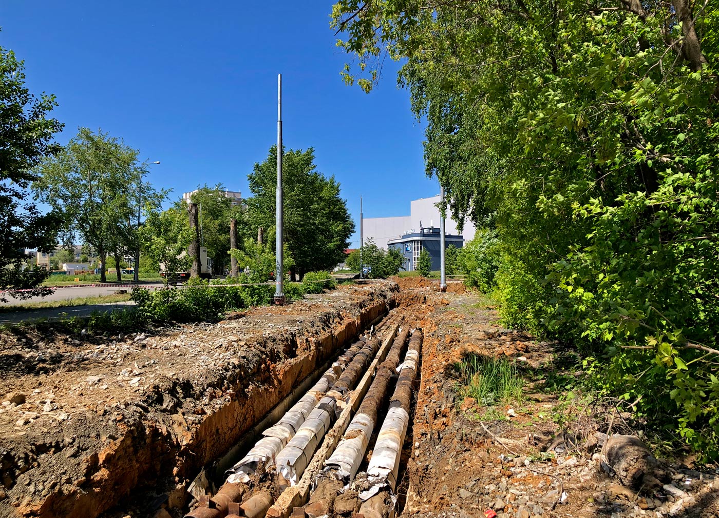 Yekaterinburg — The construction of a tram line Ekaterinburg — Verhnyaya Pyshma; Verkhniaya Pyshma — The construction of a tram line Ekaterinburg — Verhnyaya Pyshma