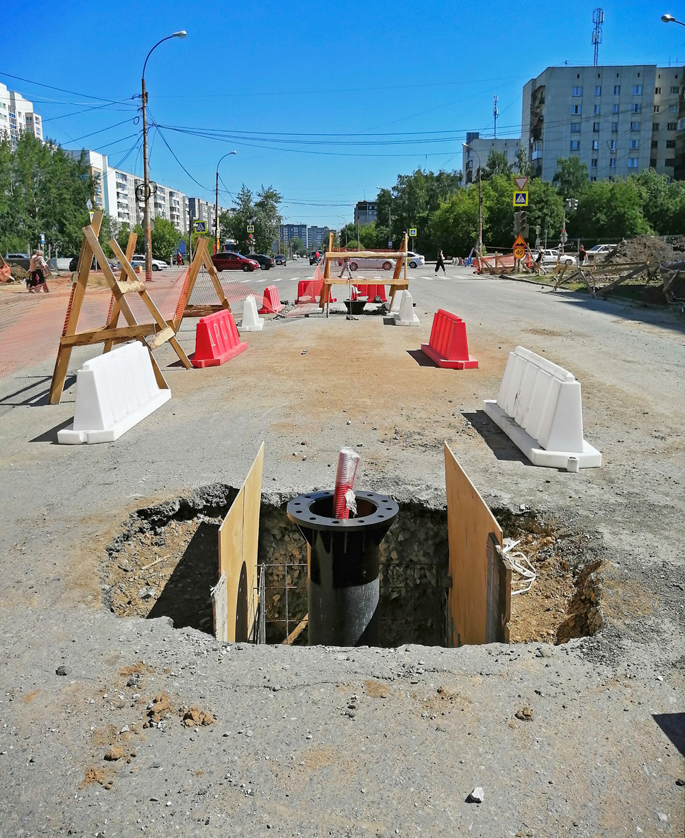 Jekaterynburg — The construction of a tram line Ekaterinburg — Verhnyaya Pyshma; Wierchniaja Pyszma — The construction of a tram line Ekaterinburg — Verhnyaya Pyshma