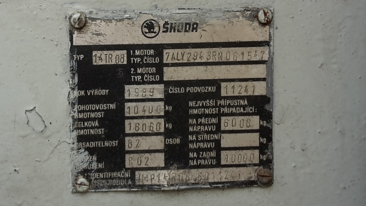 帕杜比赤, Škoda 14Tr08/6 # 311