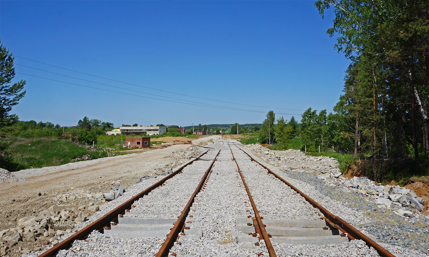 Jekaterynburg — The construction of a tram line Ekaterinburg — Verhnyaya Pyshma; Wierchniaja Pyszma — The construction of a tram line Ekaterinburg — Verhnyaya Pyshma