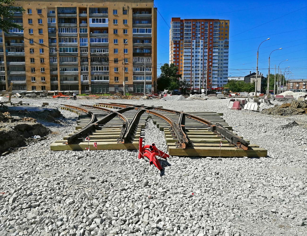 Jekatěrinburg — The construction of a tram line Ekaterinburg — Verhnyaya Pyshma; Verkhniaya Pyshma — The construction of a tram line Ekaterinburg — Verhnyaya Pyshma
