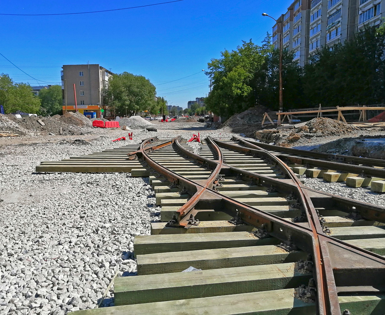 Jekaterinburg — The construction of a tram line Ekaterinburg — Verhnyaya Pyshma; Verkhniaya Pyshma — The construction of a tram line Ekaterinburg — Verhnyaya Pyshma