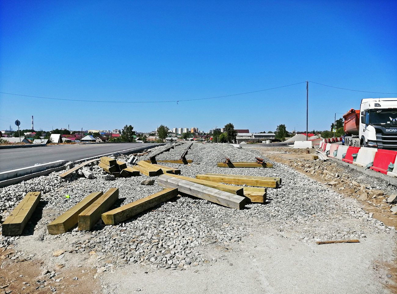 Jekaterynburg — The construction of a tram line Ekaterinburg — Verhnyaya Pyshma; Wierchniaja Pyszma — The construction of a tram line Ekaterinburg — Verhnyaya Pyshma