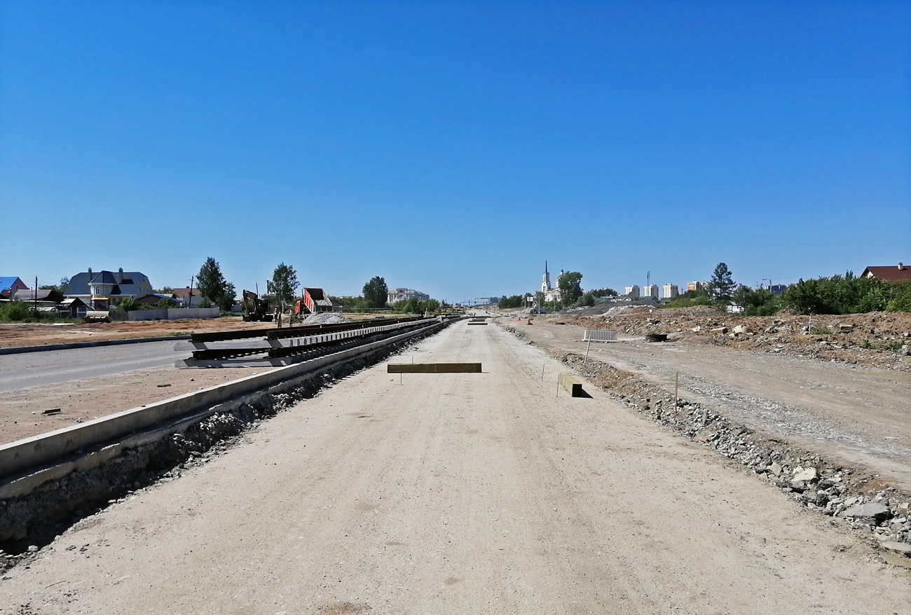 Екатеринбург — Строительство междугородной трамвайной линии Екатеринбург — Верхняя Пышма; Верхняя Пышма — Строительство междугородной трамвайной линии Екатеринбург — Верхняя Пышма