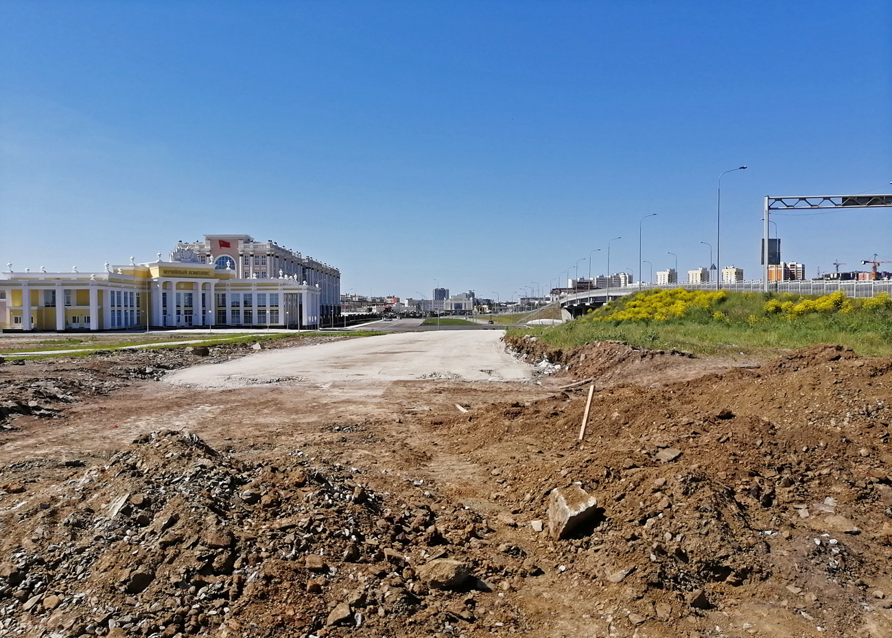 Jekaterinburga — The construction of a tram line Ekaterinburg — Verhnyaya Pyshma; Verkhniaya Pyshma — The construction of a tram line Ekaterinburg — Verhnyaya Pyshma