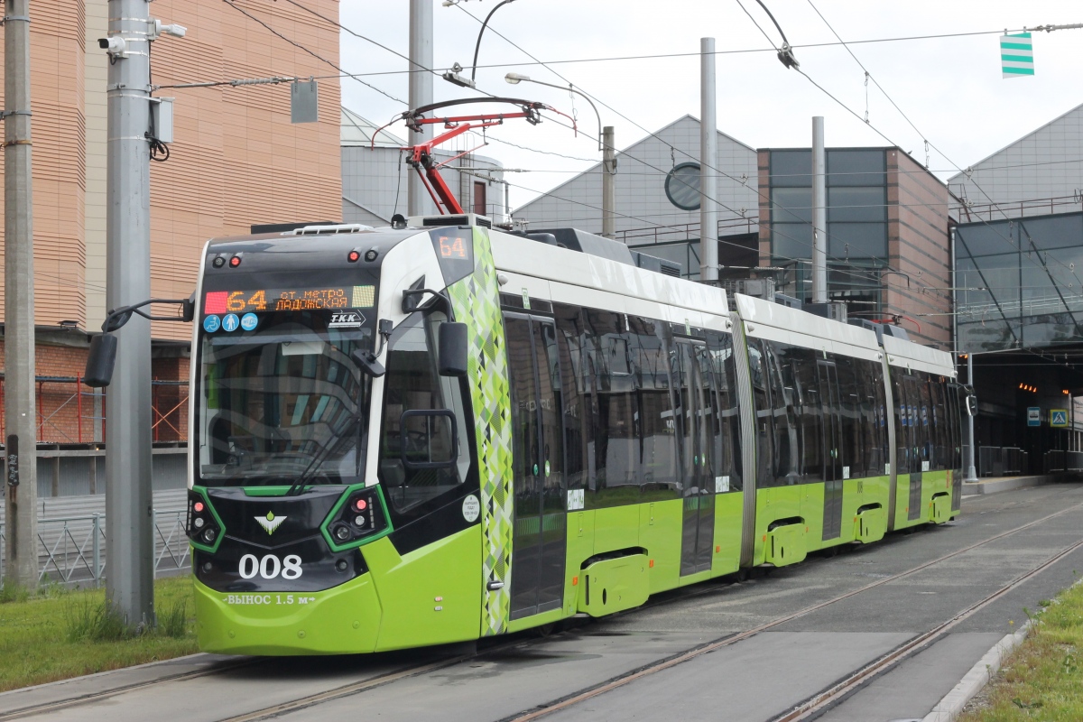 Санкт-Петербург, Stadler B85600M № 008