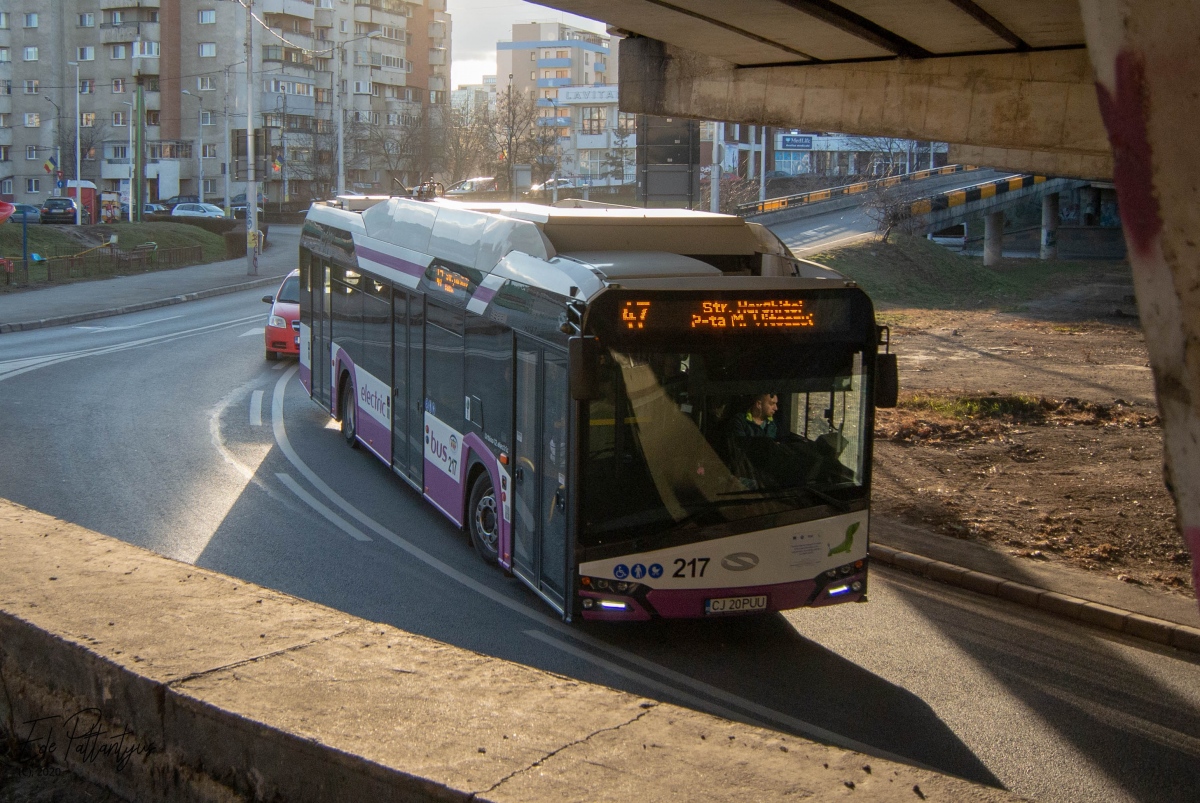 Клуж-Напока, Solaris Urbino IV 12 Electric № 217