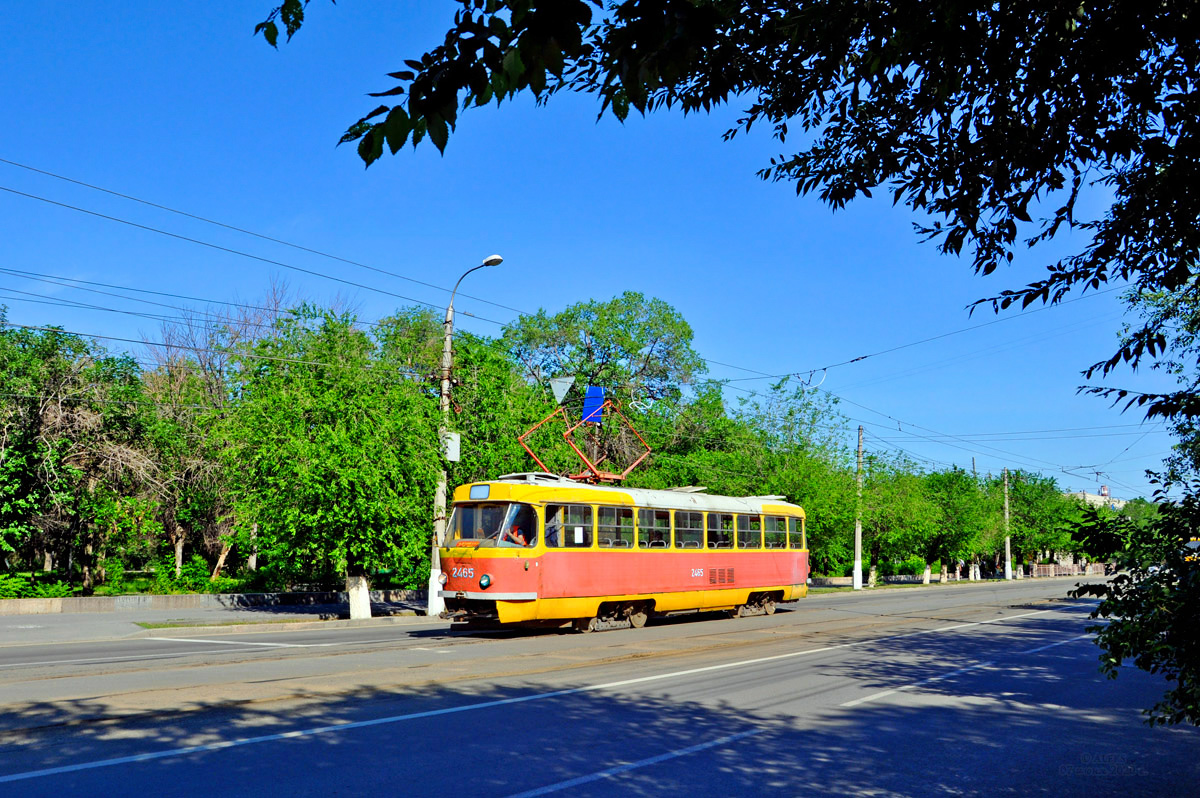 Волгоград, Tatra T3SU (двухдверная) № 2465