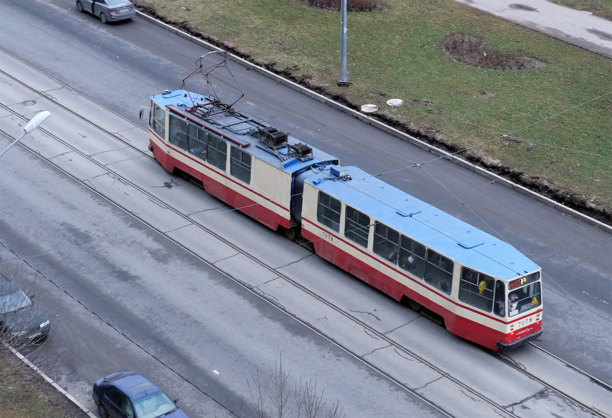 Санкт-Петербург, ЛВС-86К № 7078
